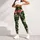 Tropical Hibiscus And Palm Leaves For Vacation Style And Sunny Getaways Leggings - 6