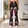 Gothic Skulls And Roses For Halloween, Dark Romantic Style And Year-Round Wear Leggings - 10