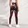 Gothic Skulls And Roses For Halloween, Dark Romantic Style And Year-Round Wear Leggings - 5