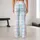 Pastel Tartan Hearts and Stars for Sweet Casual Everyday Style Leggings - 10