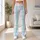 Pastel Tartan Hearts and Stars for Sweet Casual Everyday Style Leggings - 12