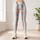 Colorful Floral Lace Stripes for Beach Days, Festivals, and Everyday Boho Style Leggings - 4