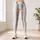 Colorful Floral Lace Stripes for Beach Days, Festivals, and Everyday Boho Style Leggings - 6