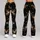 Black Gold Starry Night Sky Sparkle for Evening Outfits and Celestial Style Leggings - 9