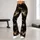 Black Gold Starry Night Sky Sparkle for Evening Outfits and Celestial Style Leggings - 10