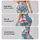 Pastel Tropical Leaf Swirls for Bright Spring Getaways and Sunny Weekend Escapes Leggings - 2