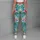 Pastel Tropical Leaf Swirls for Bright Spring Getaways and Sunny Weekend Escapes Leggings - 6