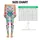 Pastel Tropical Leaf Swirls for Bright Spring Getaways and Sunny Weekend Escapes Leggings - 1