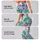 Pastel Tropical Leaf Swirls for Bright Spring Getaways and Sunny Weekend Escapes Leggings - 8