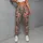 Pink Paisley Floral Motifs for Yoga, Travel, and Everyday Bohemian Lifestyle Wear Leggings - 5