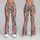 Pink Paisley Floral Motifs for Yoga, Travel, and Everyday Bohemian Lifestyle Wear Leggings - 9