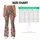 Pink Paisley Floral Motifs for Yoga, Travel, and Everyday Bohemian Lifestyle Wear Leggings - 7