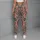 Pink Paisley Floral Motifs for Yoga, Travel, and Everyday Bohemian Lifestyle Wear Leggings - 6