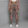 Pink Paisley Floral Motifs for Yoga, Travel, and Everyday Bohemian Lifestyle Wear Leggings - 5