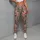 Pink Paisley Floral Motifs for Yoga, Travel, and Everyday Bohemian Lifestyle Wear Leggings - 4
