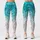 Turquoise Seafoam Shimmer for Sunny Beach Days and Relaxed Coastal Summer Getaways Leggings - 3