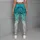 Turquoise Seafoam Shimmer for Sunny Beach Days and Relaxed Coastal Summer Getaways Leggings - 6