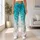 Turquoise Seafoam Shimmer for Sunny Beach Days and Relaxed Coastal Summer Getaways Leggings - 11