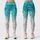 Turquoise Seafoam Shimmer for Sunny Beach Days and Relaxed Coastal Summer Getaways Leggings - 1