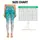 Turquoise Seafoam Shimmer for Sunny Beach Days and Relaxed Coastal Summer Getaways Leggings - 3