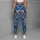 Blue Denim and White Lace Florals for Coastal Summer Outings and Relaxed Weekend Style Leggings - 6