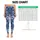 Blue Denim and White Lace Florals for Coastal Summer Outings and Relaxed Weekend Style Leggings - 3