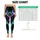 Neon Aurora Fracture Lines for Night Workouts and Bold Everyday Activewear Style Leggings - 1