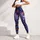 Red White Blue Fireworks for Fourth of July Celebrations and Summer Parties Leggings - 4