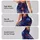 Red White Blue Fireworks for Fourth of July Celebrations and Summer Parties Leggings - 8