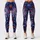 Red White Blue Fireworks for Fourth of July Celebrations and Summer Parties Leggings - 3