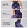 Red White Blue Fireworks for Fourth of July Celebrations and Summer Parties Leggings - 2