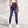 Red White Blue Fireworks for Fourth of July Celebrations and Summer Parties Leggings - 5