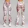Blush Rose And Greenery Florals For Coastal Garden Getaways And Spring Brunch Leggings - 9