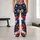 Red White And Blue Stars For Fourth Of July Celebrations And Patriotic Summer Gatherings Leggings - 10