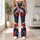 Red White And Blue Stars For Fourth Of July Celebrations And Patriotic Summer Gatherings Leggings - 12