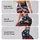 Red White And Blue Stars For Fourth Of July Celebrations And Patriotic Summer Gatherings Leggings - 8