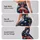 Red White And Blue Stars For Fourth Of July Celebrations And Patriotic Summer Gatherings Leggings - 2