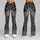 Monochrome Winged Celtic Knot Emblem for Yoga, Festivals, and Everyday Bohemian Wear Leggings - 9