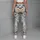 Blue And Ivory Wildflower Sprigs For Coastal Escapes And Relaxed Everyday Style Wear Leggings - 5