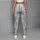 Black And White Honeycomb Hexagons For Chic Everyday Casual Style And Active Living Leggings - 4
