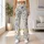 Blue and Gold Meadow Flowers for Summer Walks and Easy Everyday Style for Women Leggings - 11