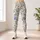 Blue and Gold Meadow Flowers for Summer Walks and Easy Everyday Style for Women Leggings - 4
