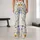Blue and Gold Meadow Flowers for Summer Walks and Easy Everyday Style for Women Leggings - 10