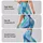 Ocean Blue And Turquoise Stripes For Breezy Summer Beach Days And Coastal Escapes Leggings - 2