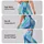 Ocean Blue And Turquoise Stripes For Breezy Summer Beach Days And Coastal Escapes Leggings - 2