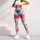Multicolor Burst Blooms for Sunny Summer Outings and Relaxed Everyday Casual Wear Leggings - 6