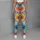 Multicolor Burst Blooms for Sunny Summer Outings and Relaxed Everyday Casual Wear Leggings - 5