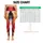 Vivid Red Orange Abstract Brushstrokes for Bold Summer Resort Style and Creative Everyday Wear Leggings - 1