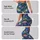 Blue Meadow Wildflowers for Colorful Spring Summer Casual Style Leggings - 8