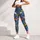 Blue Meadow Wildflowers for Colorful Spring Summer Casual Style Leggings - 4